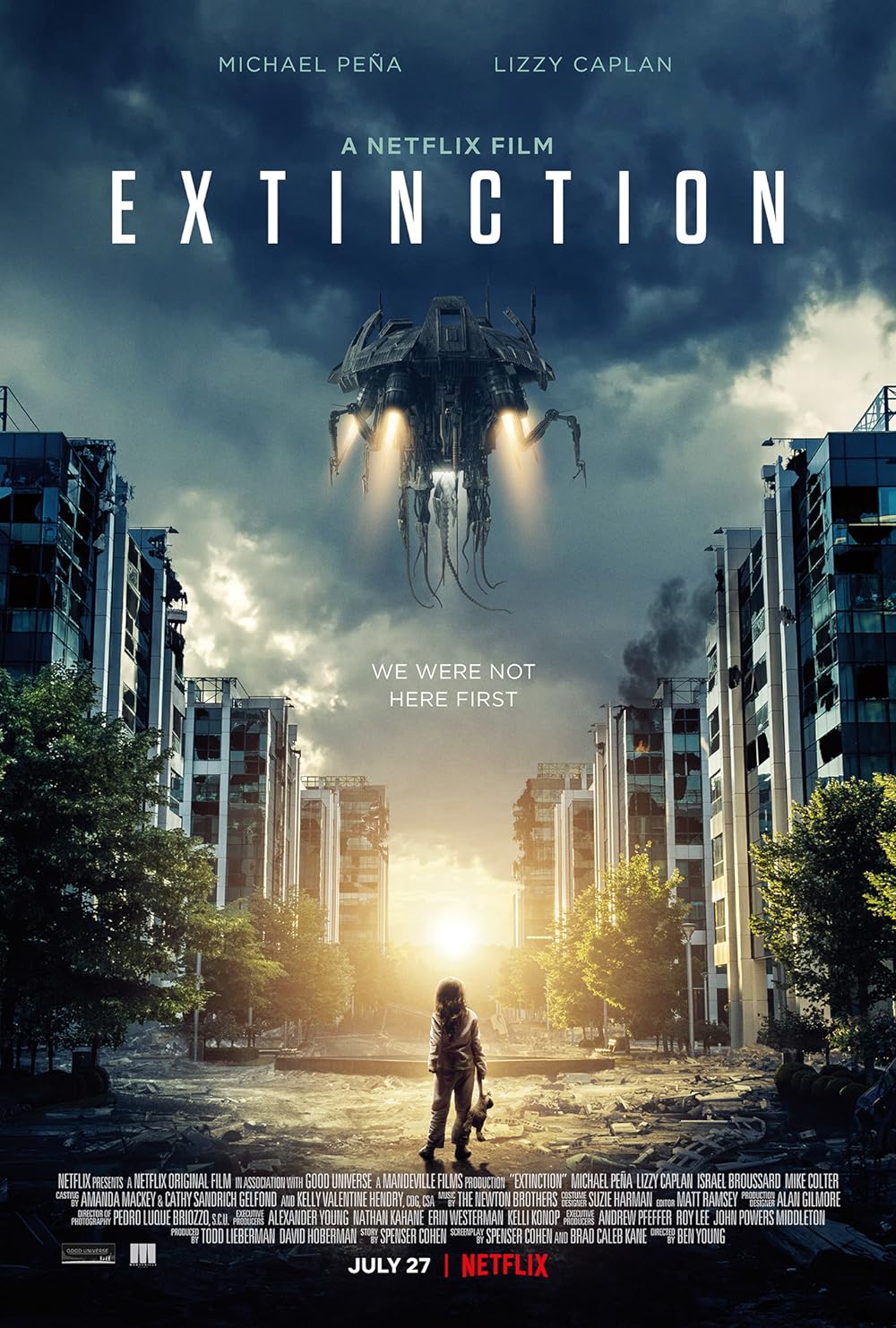 ai movies on netflix: Extinction (2018)