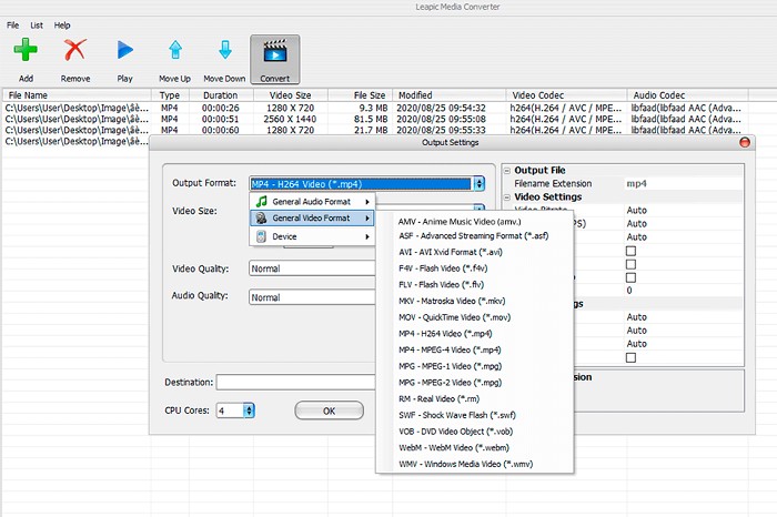 amv converter:Leapic Media Converter