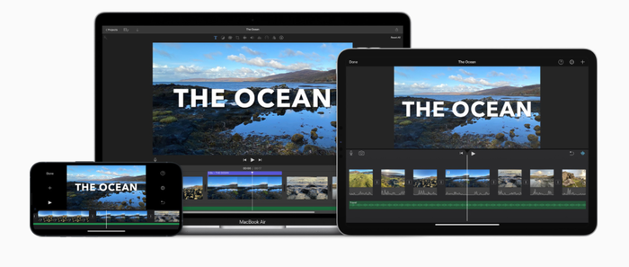 app that combines multiple videos imovie