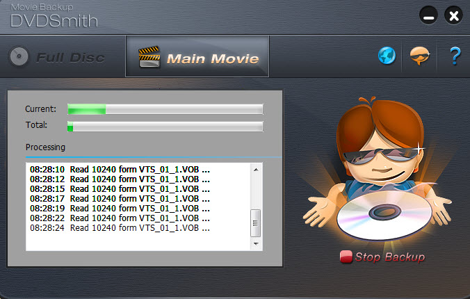 DVDSmith Movie Backup