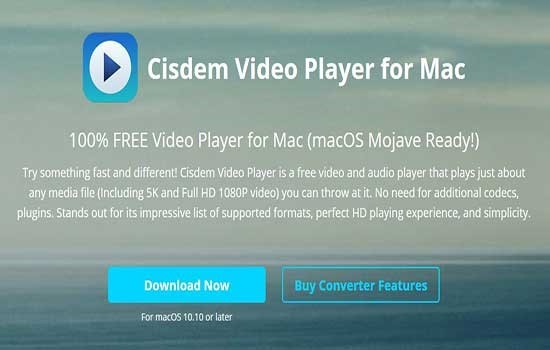 best video player for mac:4. Cisdem Video Player