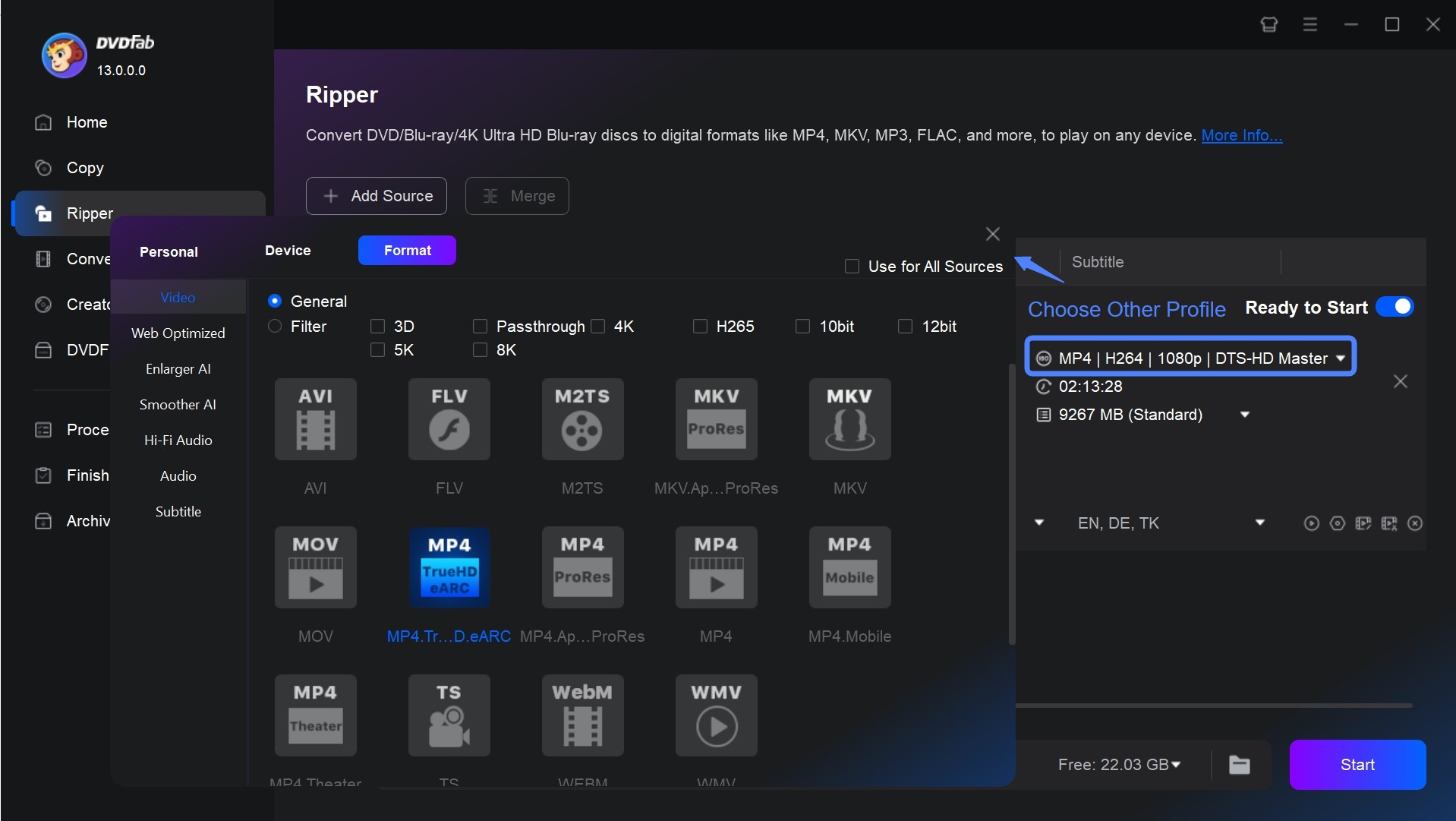 How to Convert Blu-ray to MKV without Quality Loss