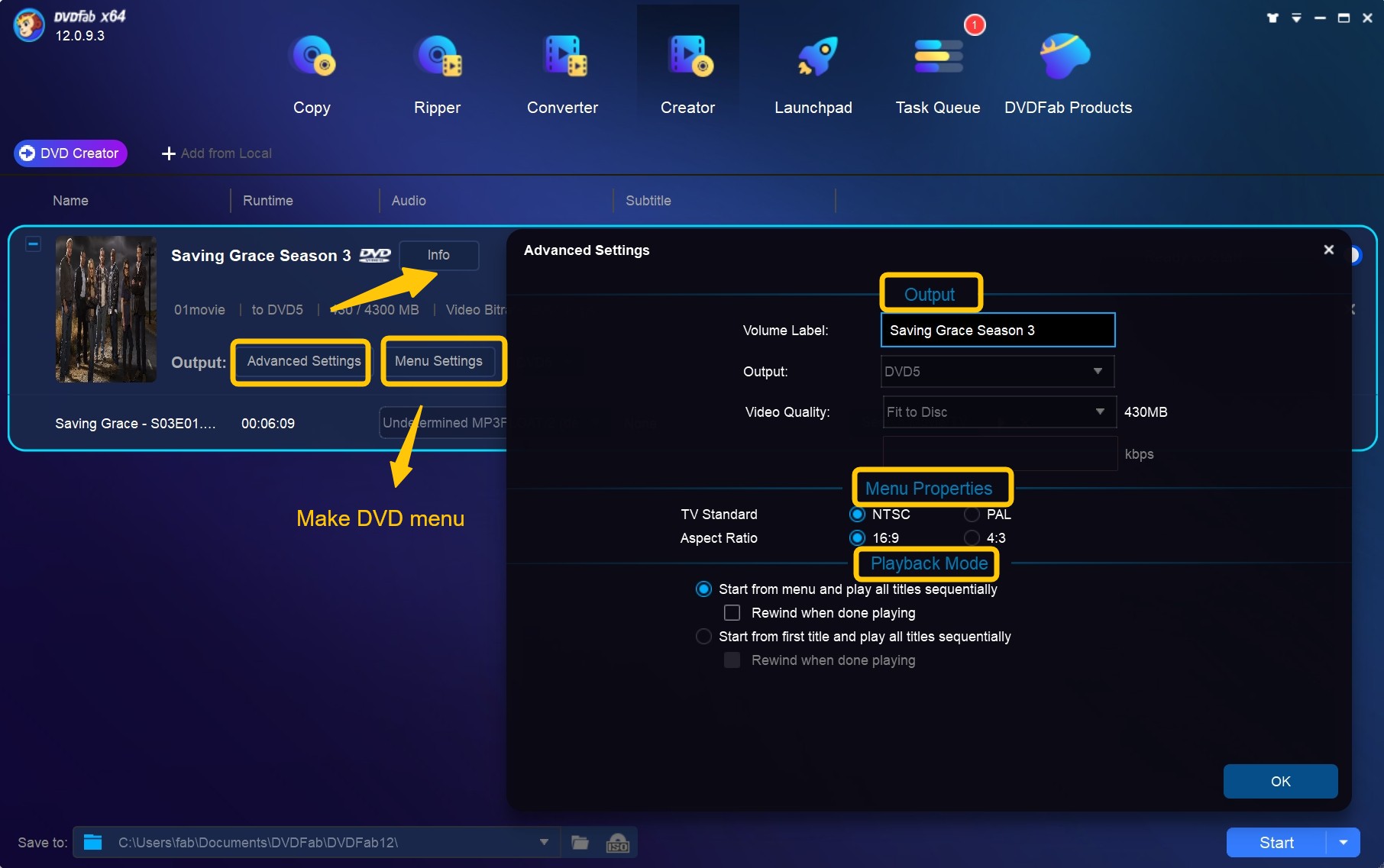 Burn ISO to USB:Burn ISO to USB with DVDFab DVD Creator 