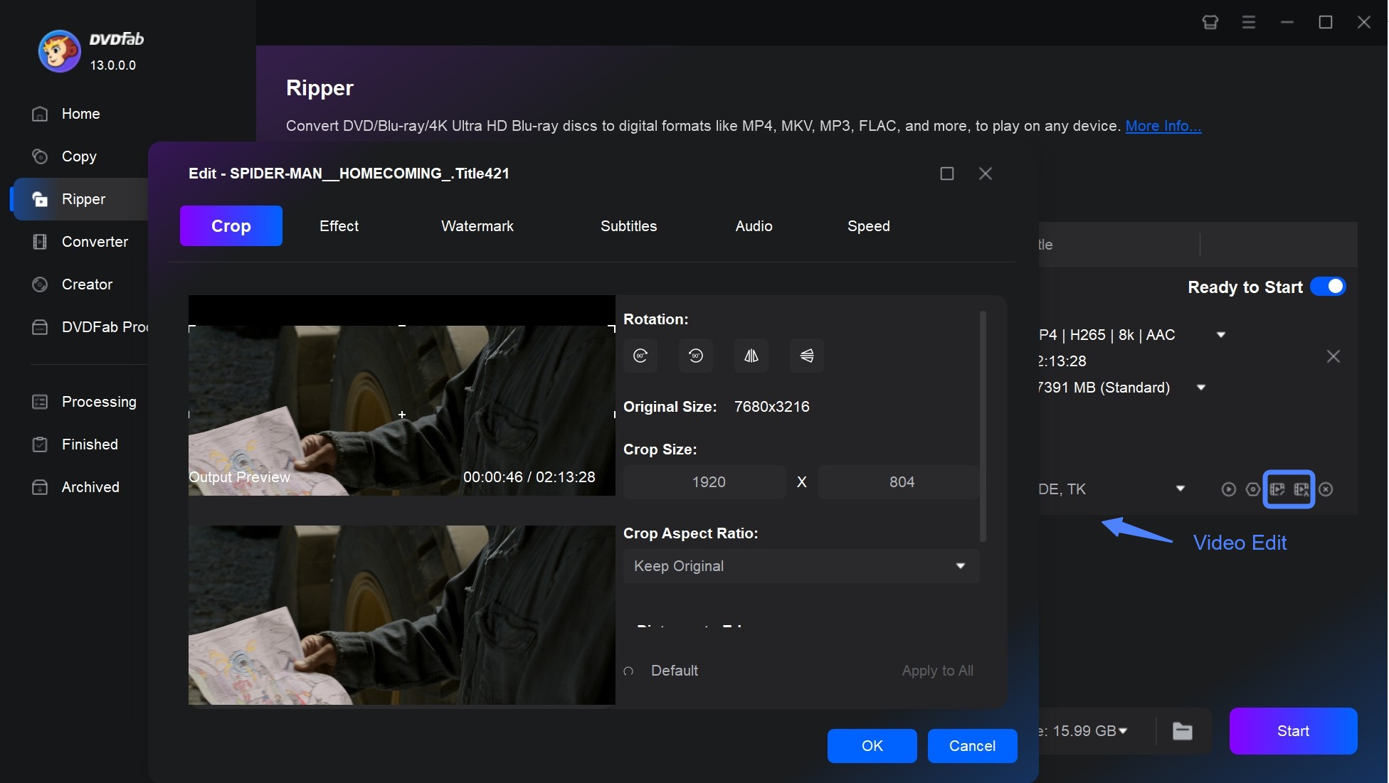 How to Convert Blu-ray to Digital Using DVDFab Blu-ray Ripper 