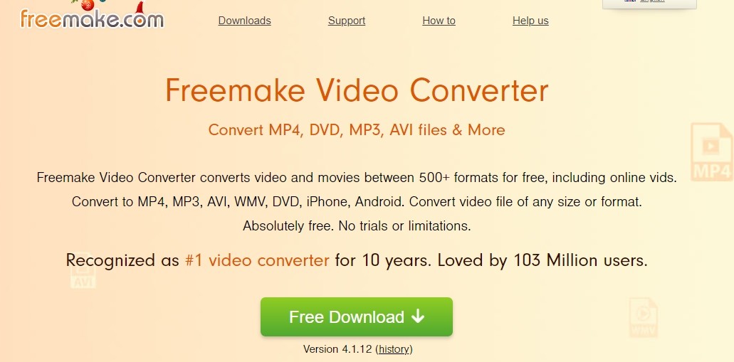 Freemake MP4 to ISO Converter