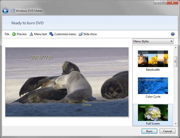 Comment copier un DVD sur Windows 7 en utilisant Windows DVD Maker