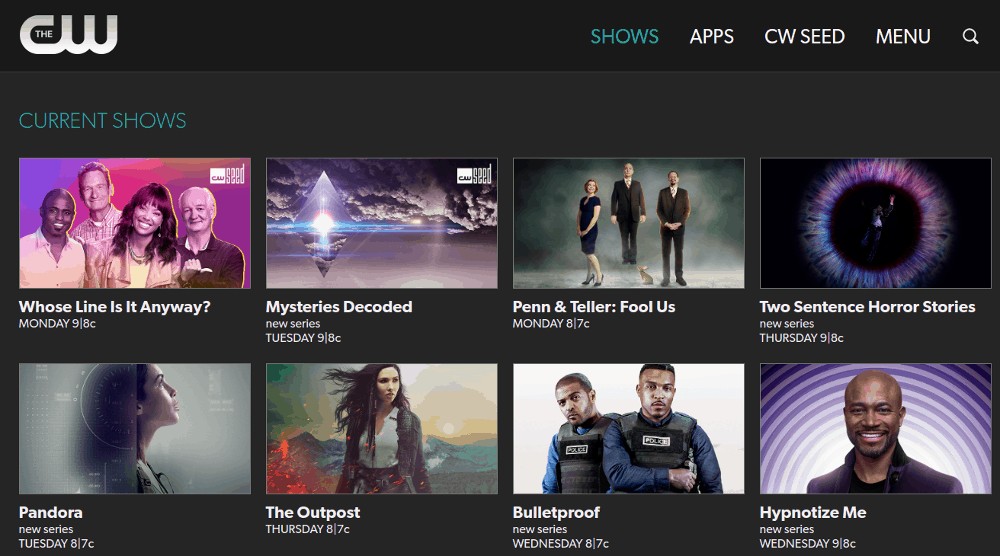 cw app download:What shows can be watched on the CW app?