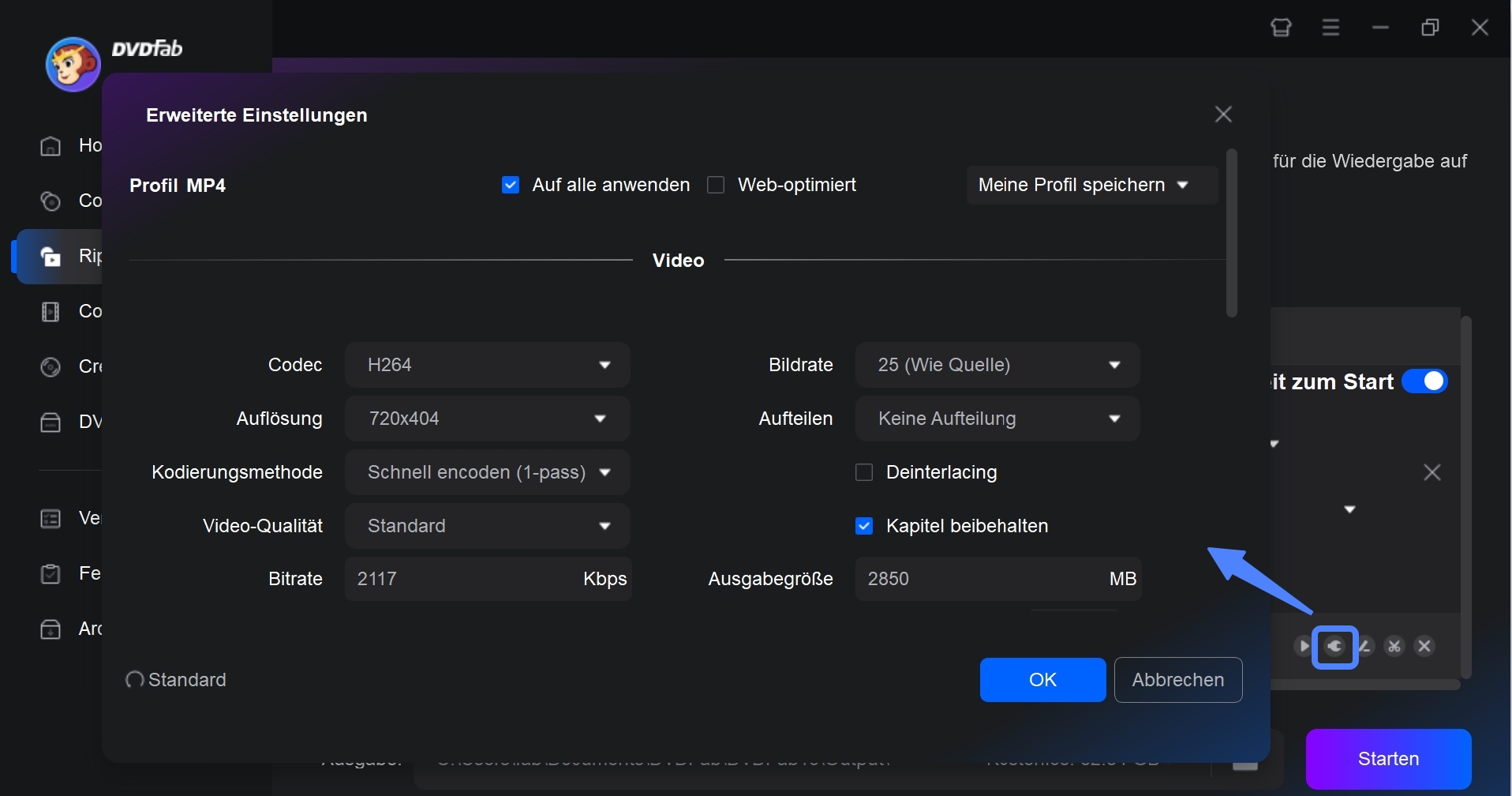 Wii DVD abspielen mit dem DVDFab DVD Ripper