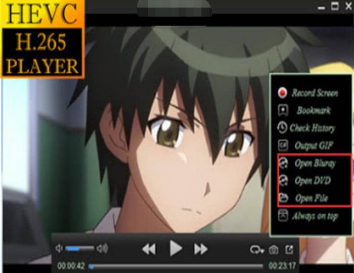 hevc codec:(5) H265 HEVC Player (Windows Vista/7/8/10)