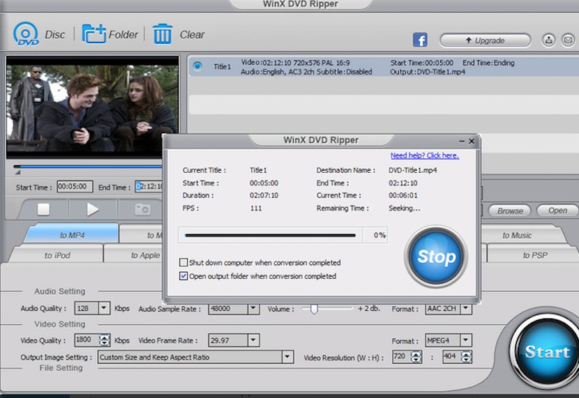 kopiergeschützte dvd kopieren freeware: WinX Free DVD Ripper