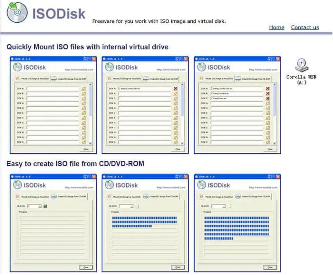 Virtual CloneDrive Alternative: ISODisk