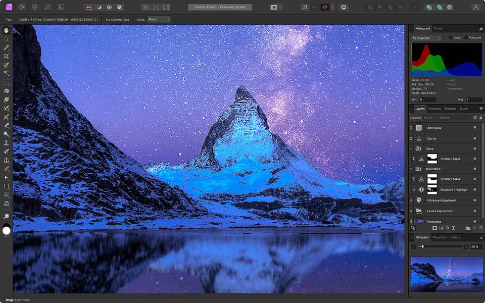 Windows Photo Editor: Affinity Photo