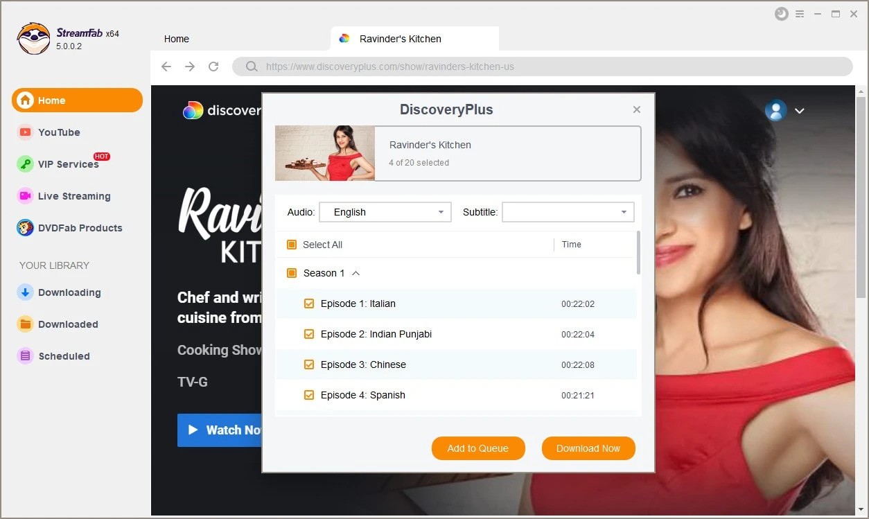 Discovery Plus Subscription:How to Use StreamFab Discovery Plus Downloader?