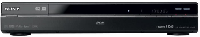 DVD Recorder with Hard Drive:Sony RDRHXD970 – 250GB Hard Drive DVD Recorder