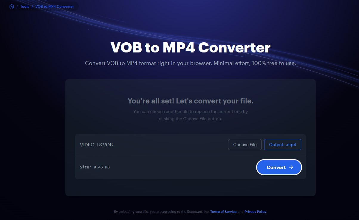 convert dvd to mp4 online free