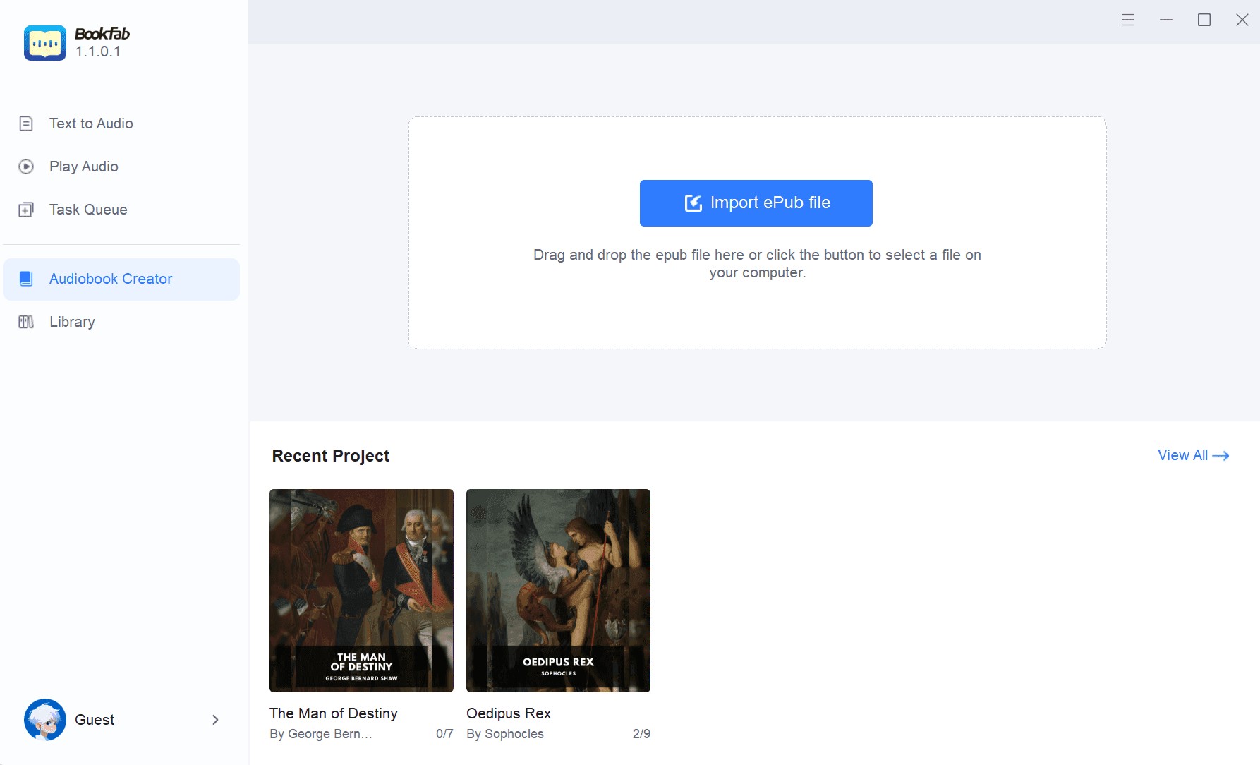 How to Create an Audiobook from Kindle eBook with BookFab