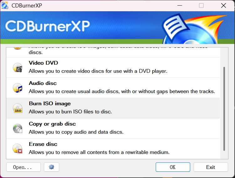 burnable xbox 360 games:How to use CDBurnerXP?