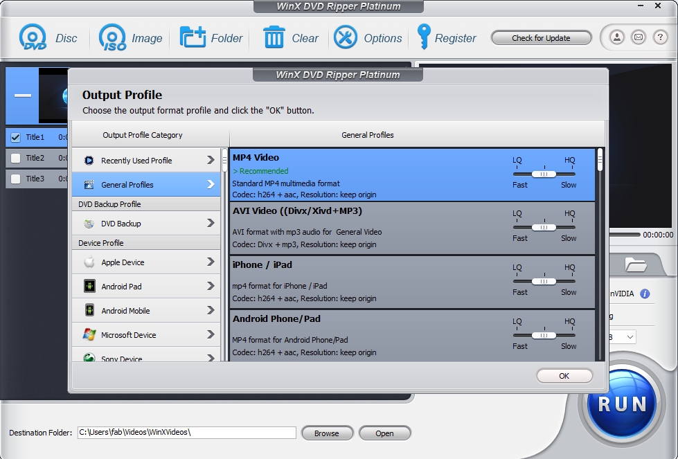 How to Rip DVD to AVI with WinX DVD Ripper for Free?