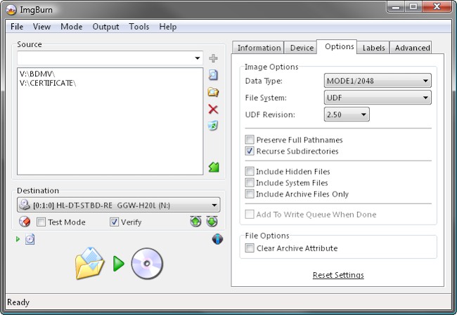 How to Rip DVD to ISO with ImgBurn