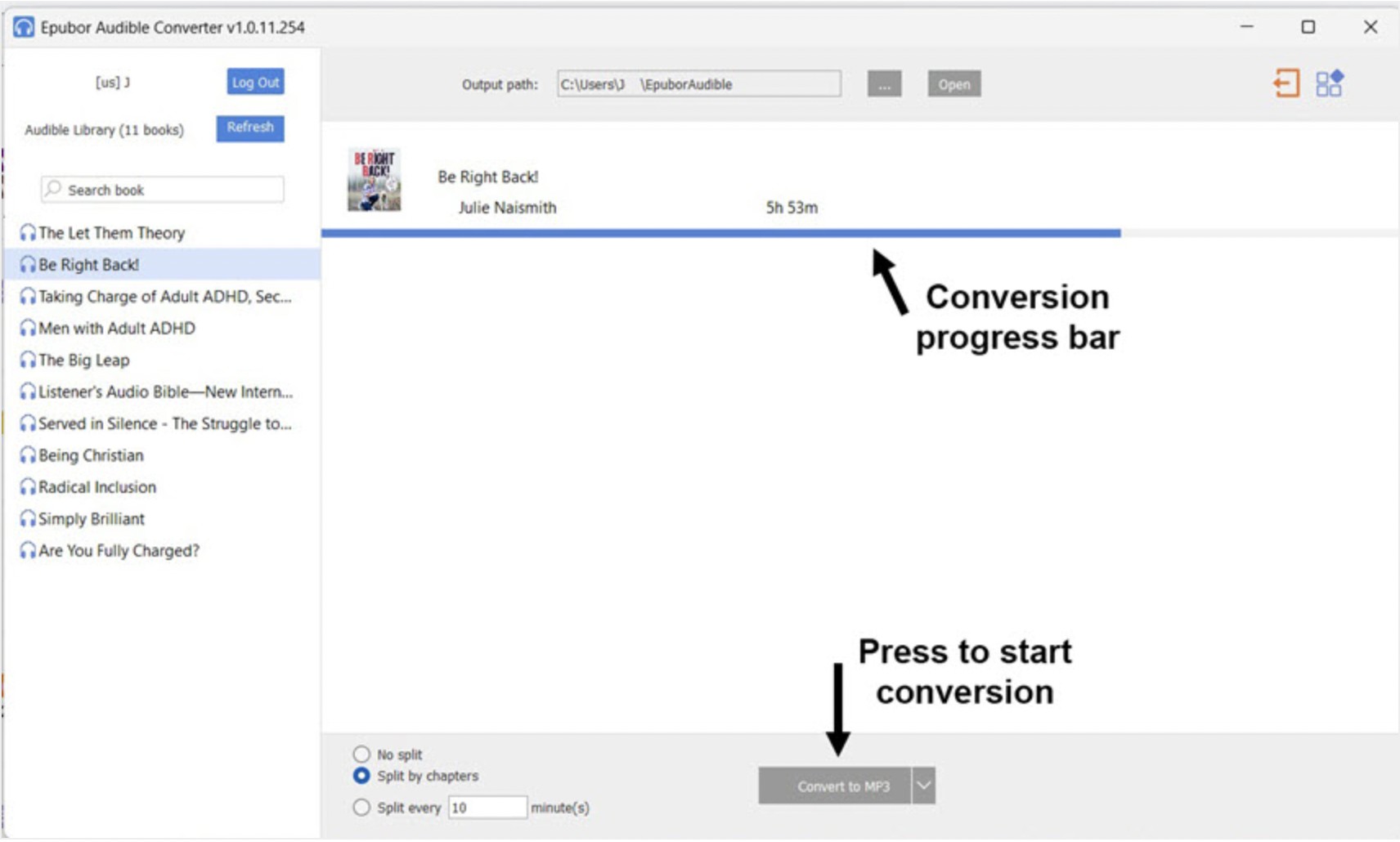 How to Use Epubor Audible Converter