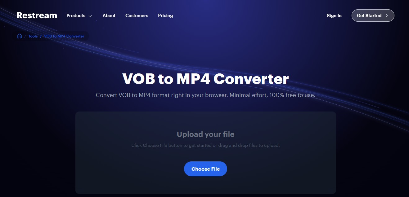 Reastream vob to mp4 converters