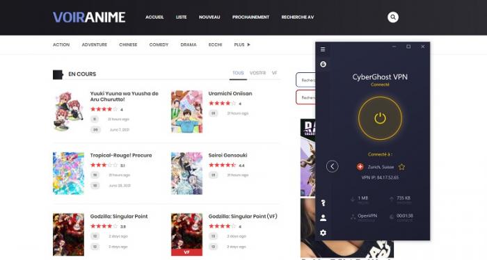 voiranime-site pour regarder des animes gratuit en français