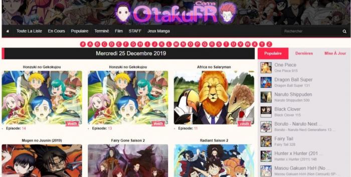 otakufr.co-site pour regarder des animes gratuit en français