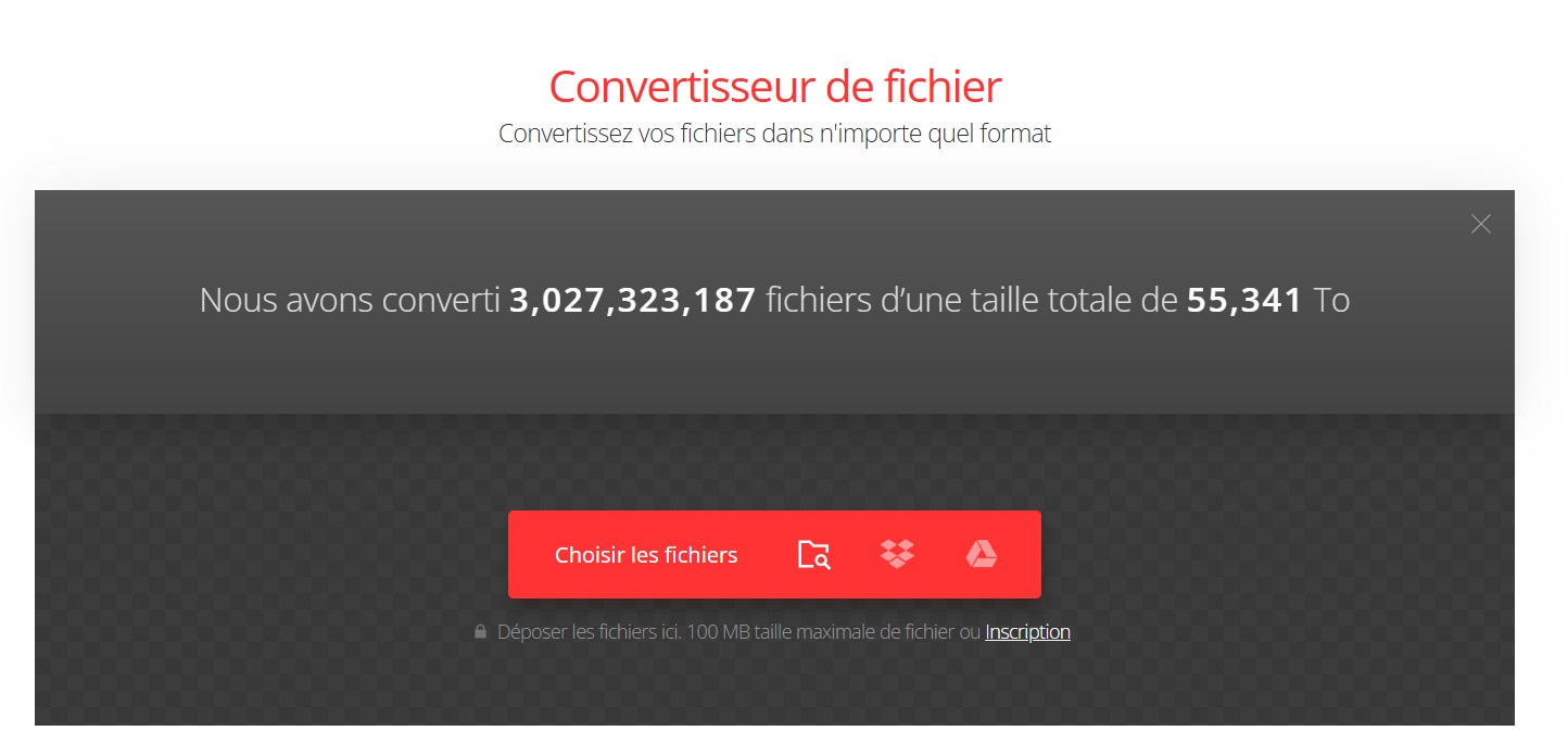 Convertio - Outil en ligne rapide et intuitif pour convertir TS en MP4