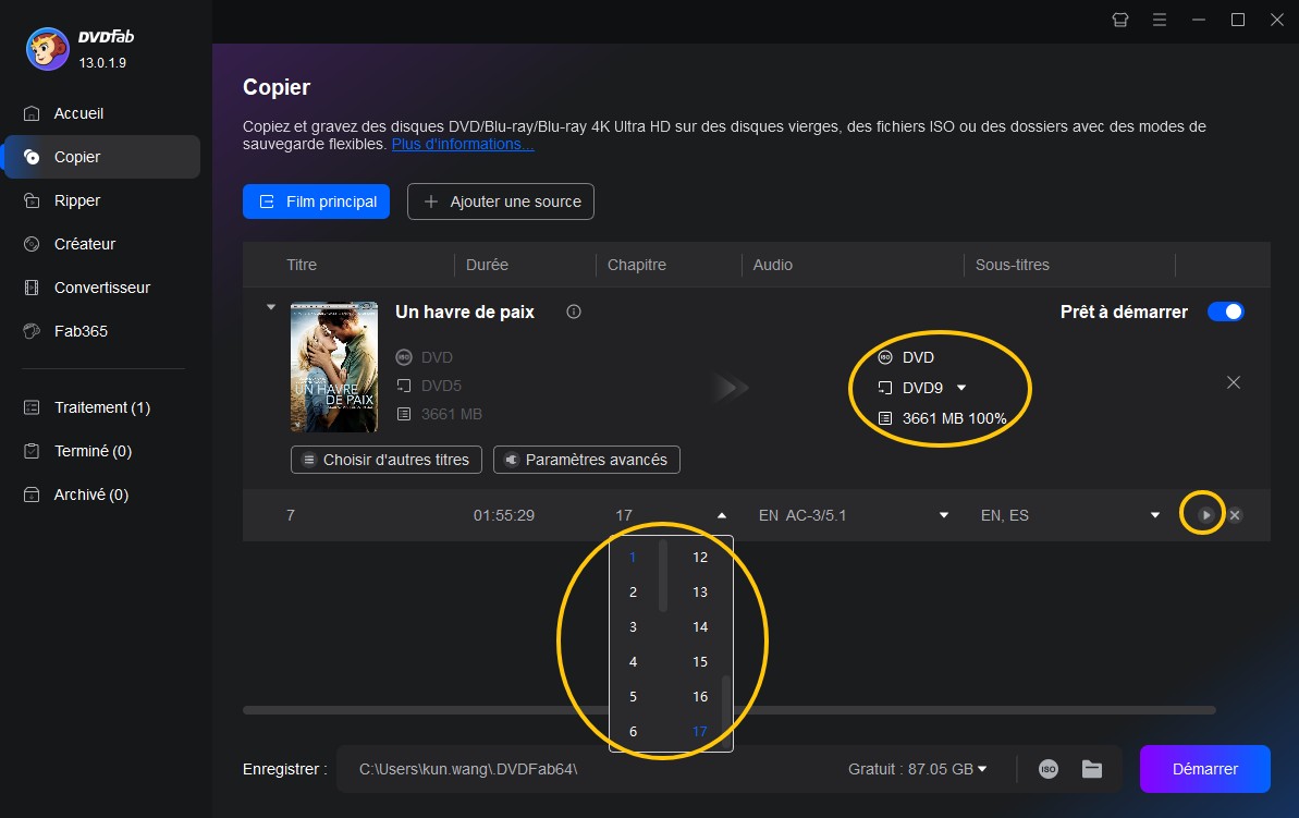 copier un dvd sur pc windows 10 DVDFab DVD Copy