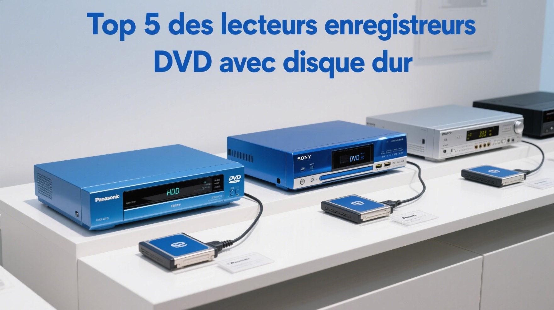 Top 5 des lecteurs enregistreurs DVD avec disque dur
