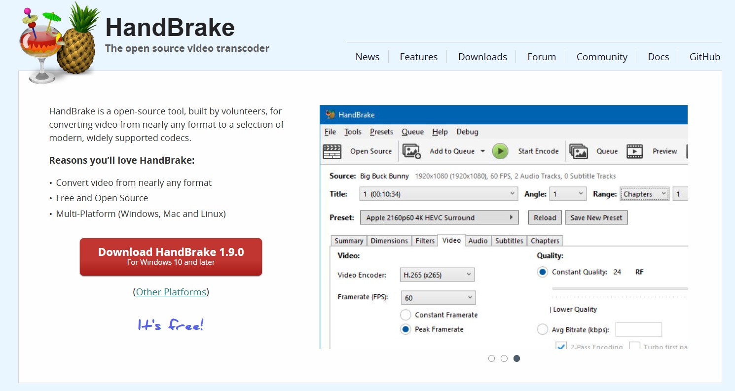 handbrake 1.9