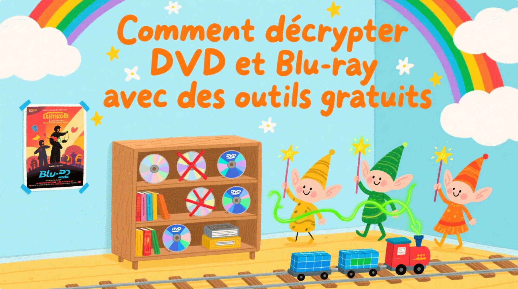 outils gratuits pour décrypter DVD et Blu-ray