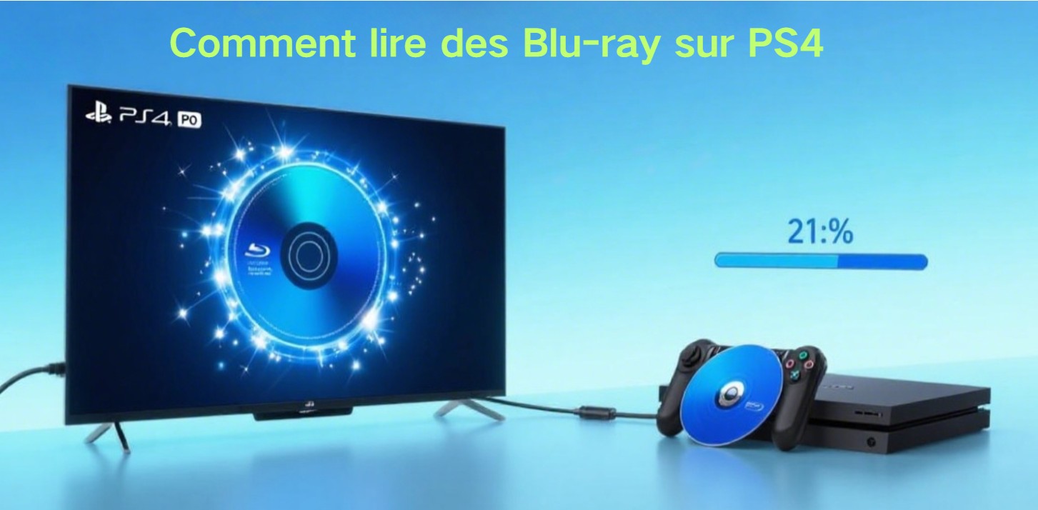 Comment lire des Blu-ray sur PS4?
