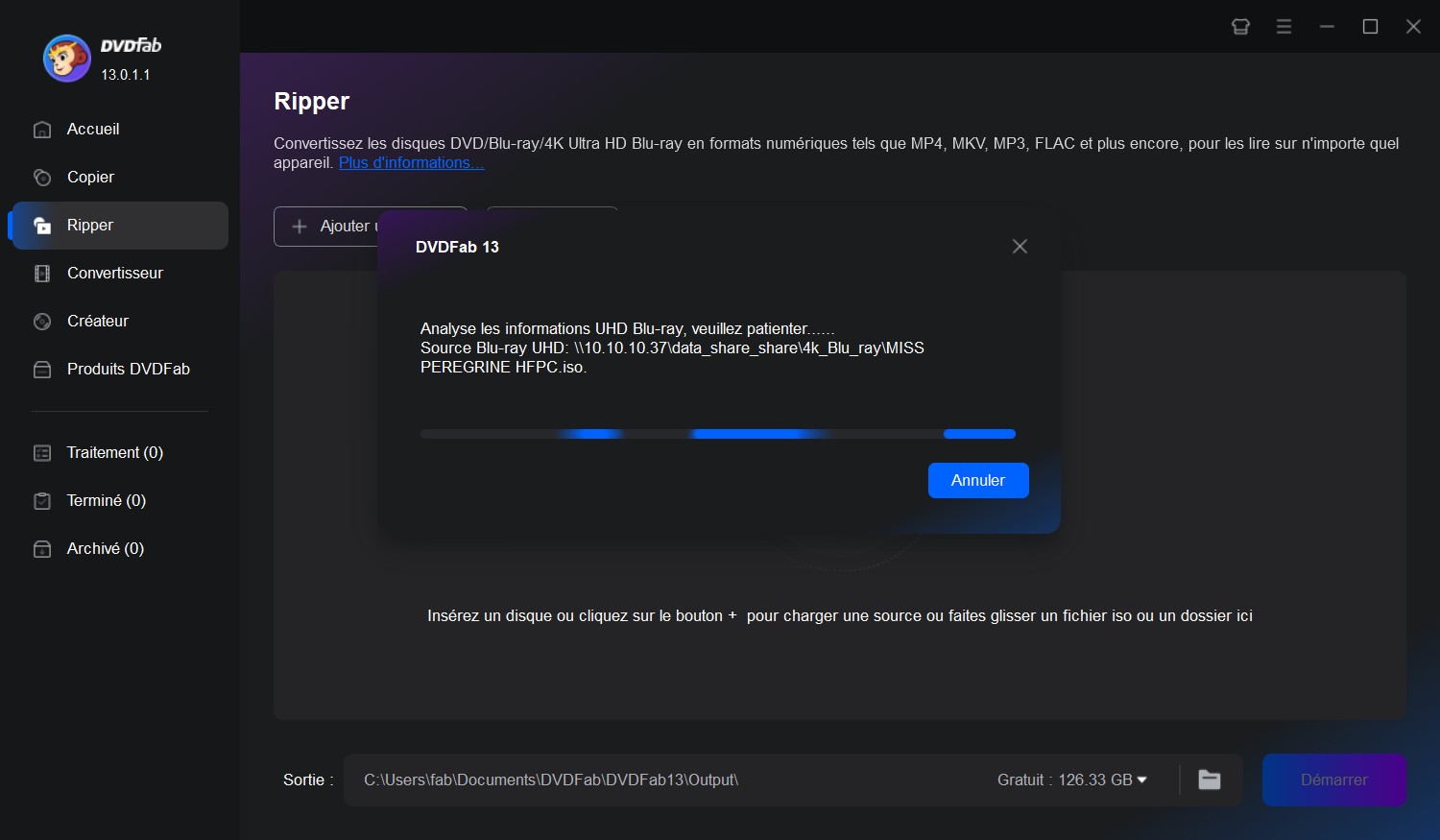 Comment ripper un Blu-ray 4K avec DVDFab UHD Ripper