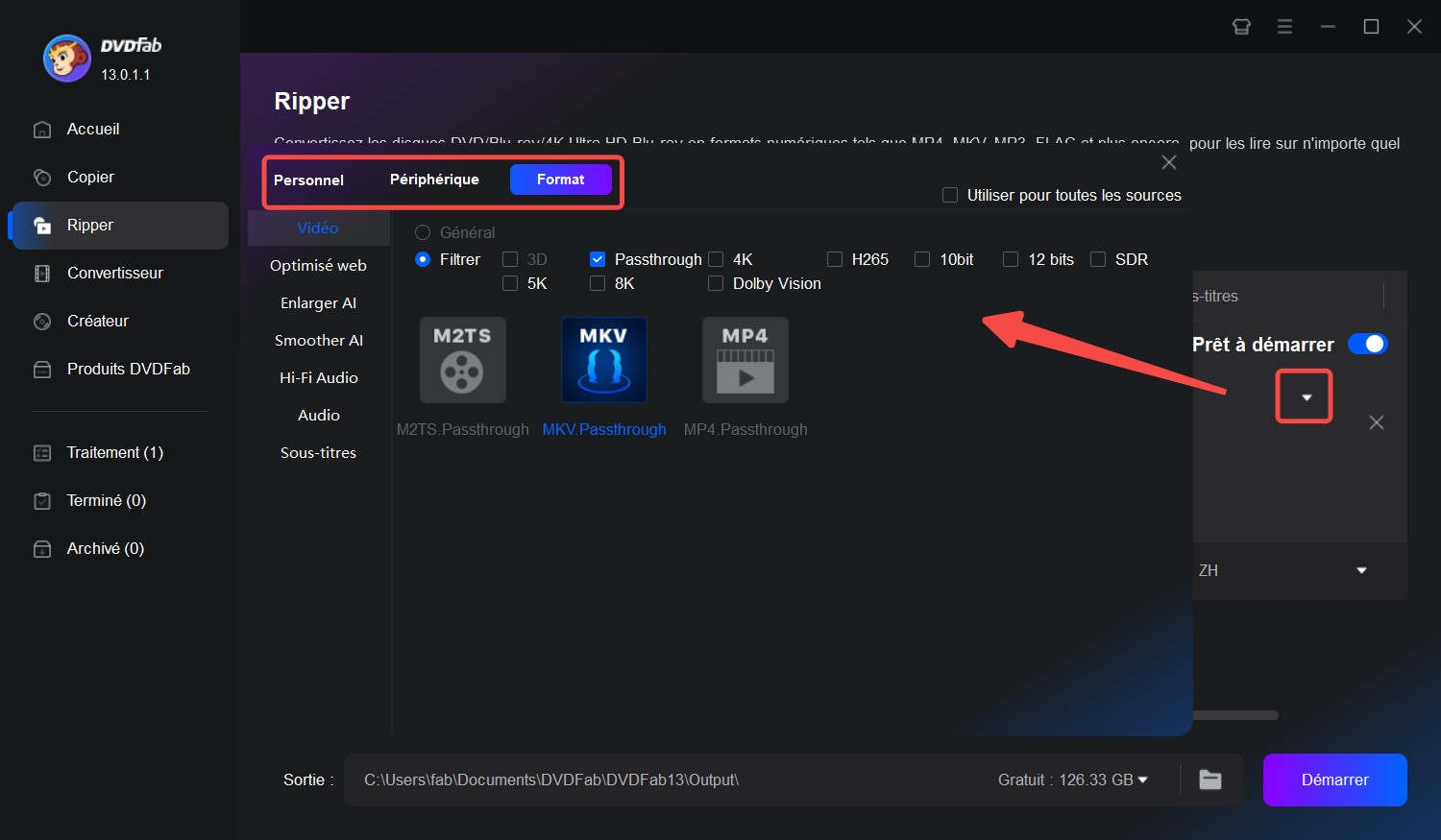 Comment ripper Blu-ray 4K à l'aide de DVDFab UHD Ripper ?