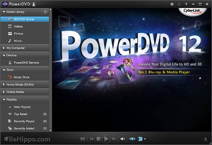 Les meilleurs DVD ripper gratuits pour ripper dvd sur Windows et Mac : CyberLink PowerDVD