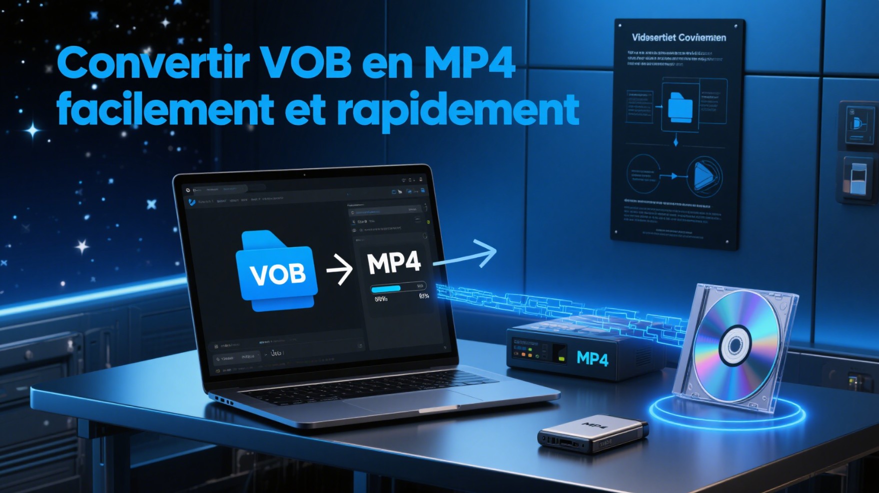 convertir vob en mp4