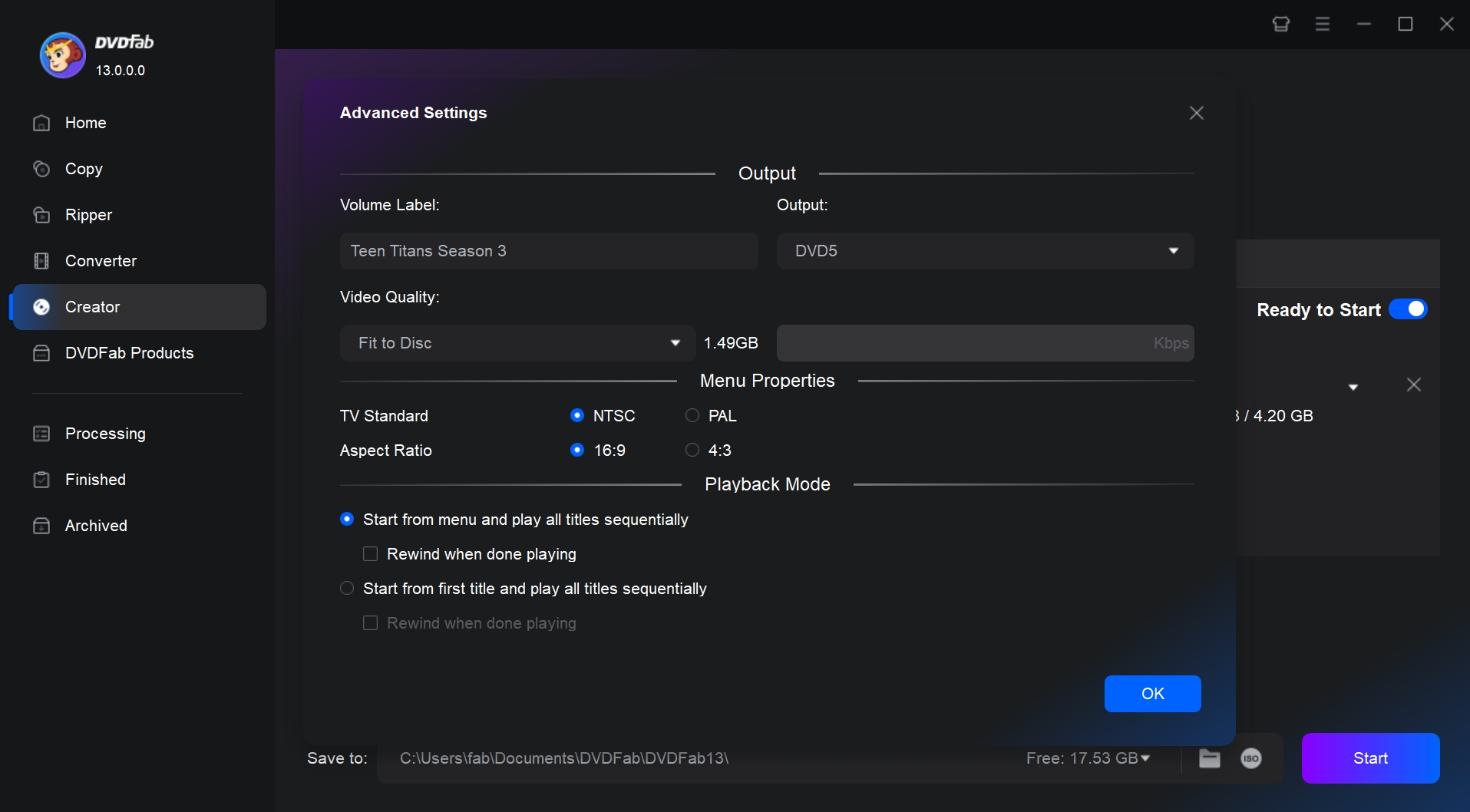 Free DVD Maker:How to use DVDFab DVD Creator to burn movies to DVD