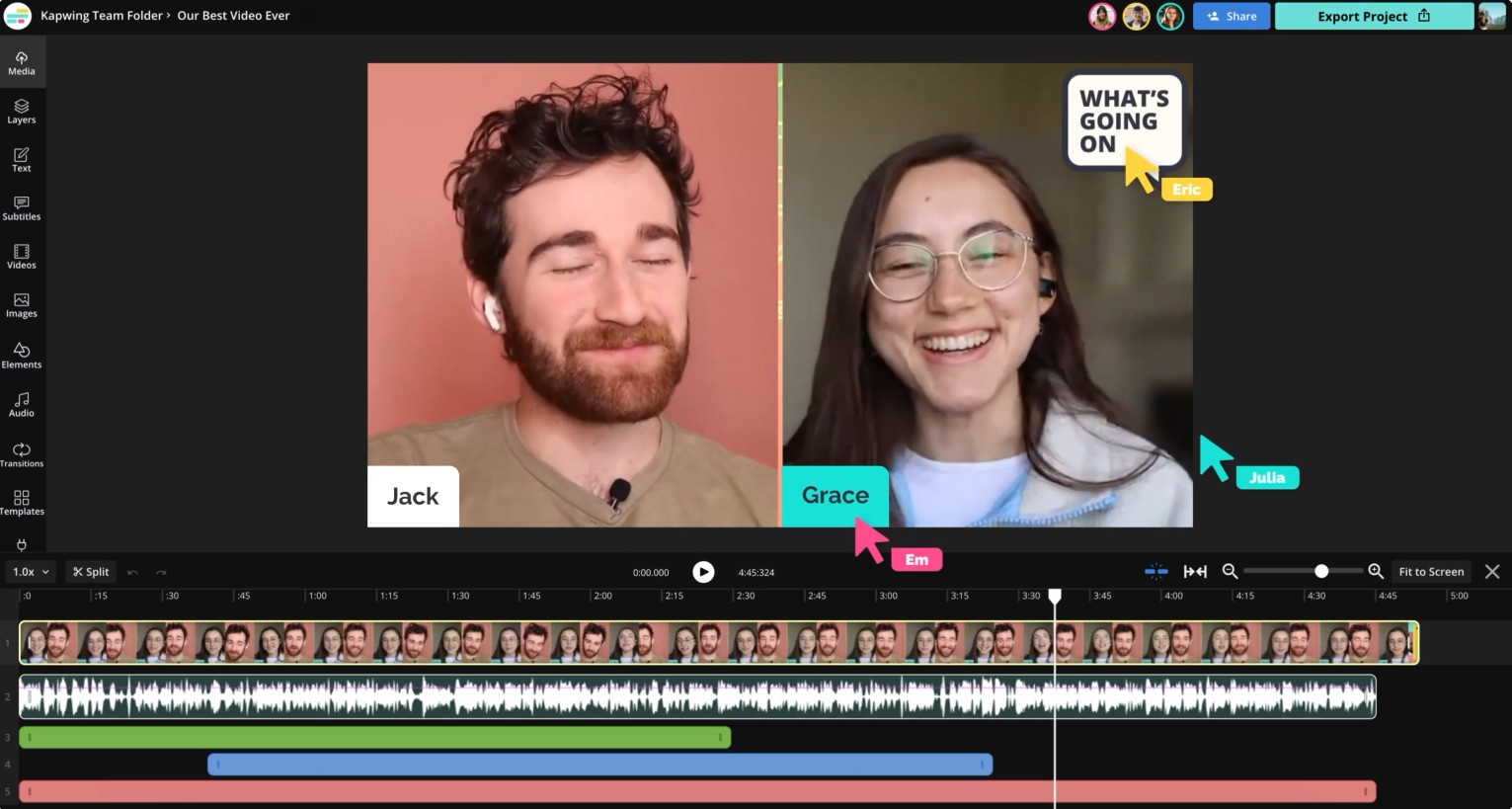 How to use Kapwing to speed up videos on Tiktok?