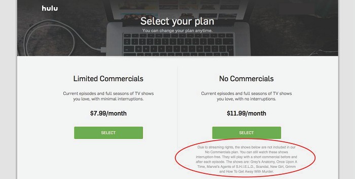 hulu no ads:Drawback Of Hulu (No Ads) Subscription Plan