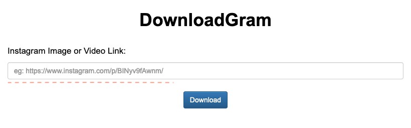 insta video download:2. DownloadGram