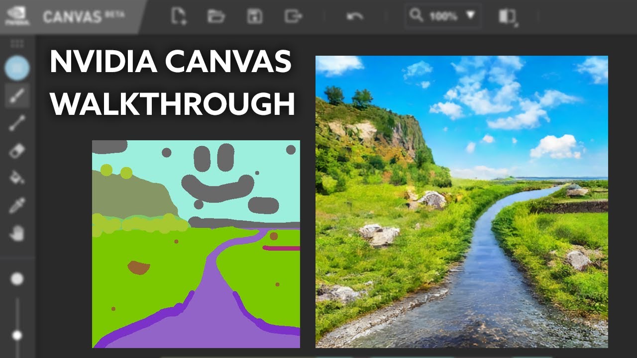 NVIDIA Canvas Tutorial & Walkthrough