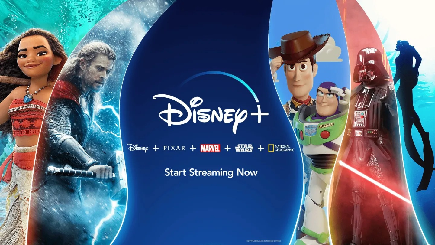 disney plus welcome interface