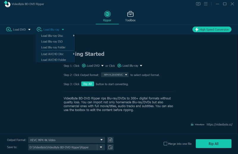 How to Rip DVDs/ Blu-ray using VideoByte BD-DVD Ripper