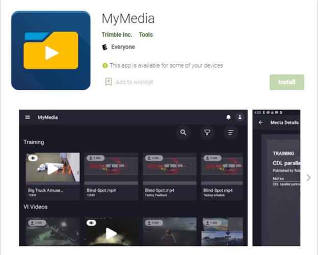 save twitter video with mymedia application