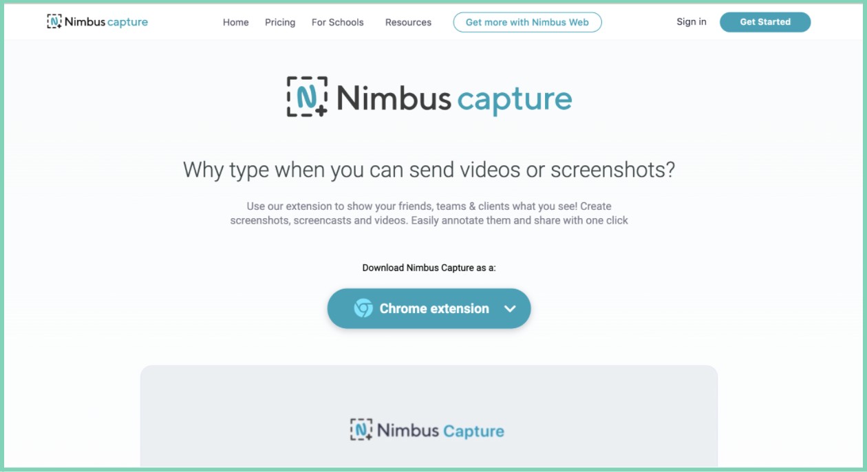 screen recorder for chromebook:Nimbus Capture