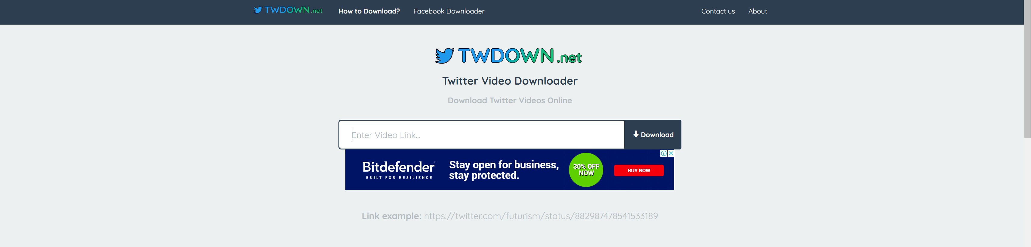 twitter video download shortcut:5. TWDOWN.net