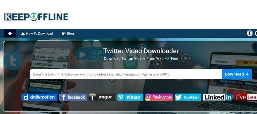 twitter video download shortcut:11. Keep Offline