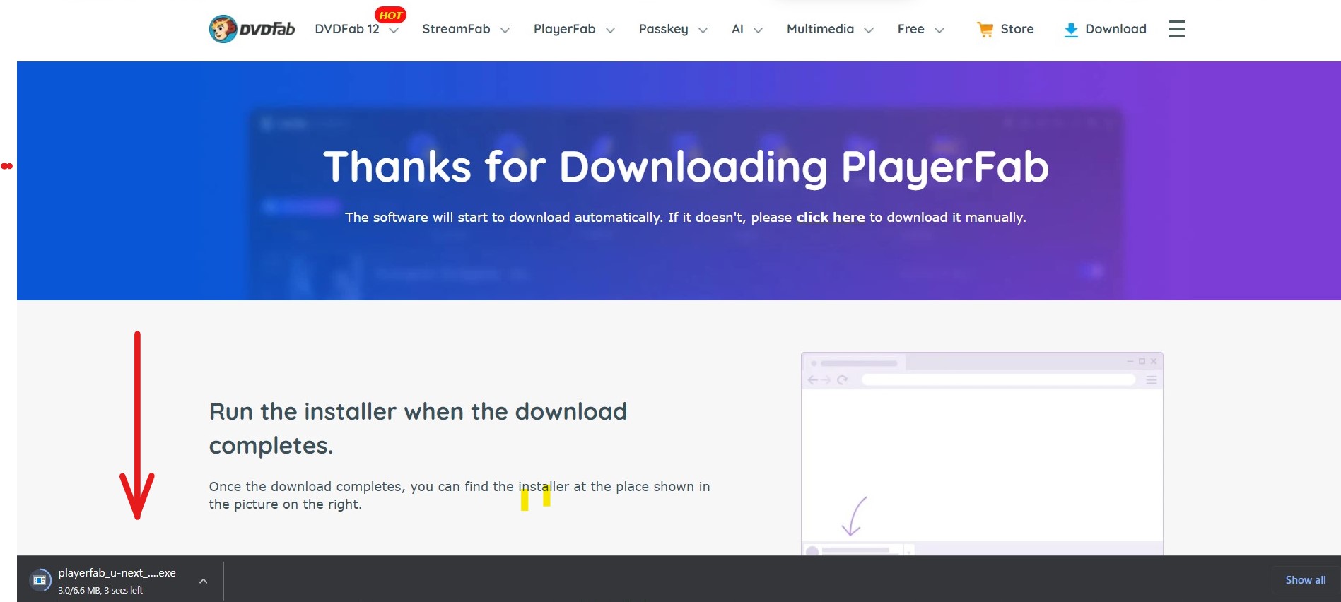 unext player:Step 1: Download And Install PlayerFav DVD Player