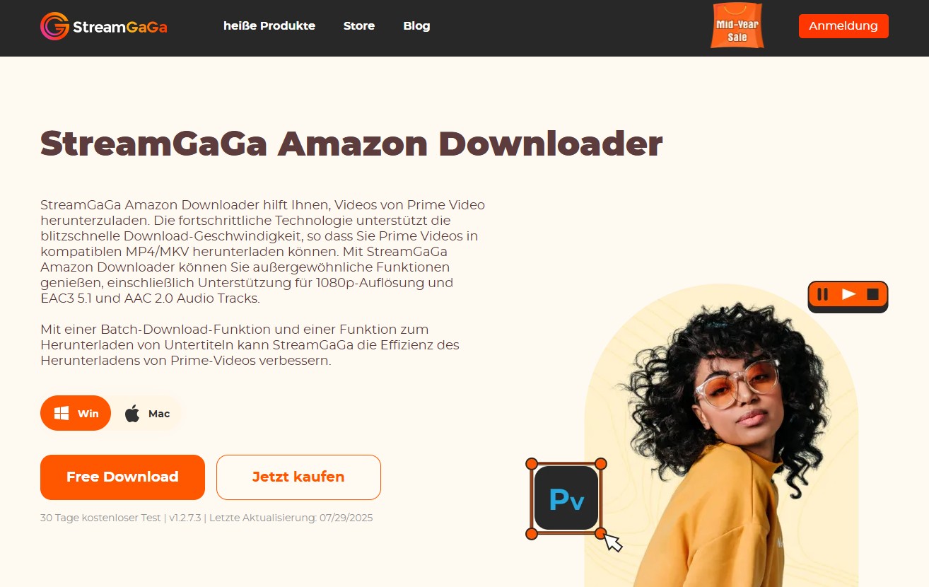 StreamGaGa Amazon Video Downloader – Einfacher Amazon-Download ohne Umwege